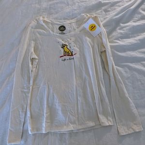 Life is good long sleeve shirt